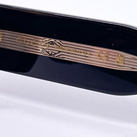 NEW GUCCI GG1215S 002 BLACK UNISEX SUNGLASSES - Picture 9 of 11